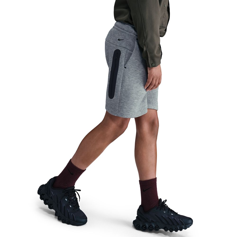 Nike NSW Tech Fleece Fritidsshorts PD Barn Grå