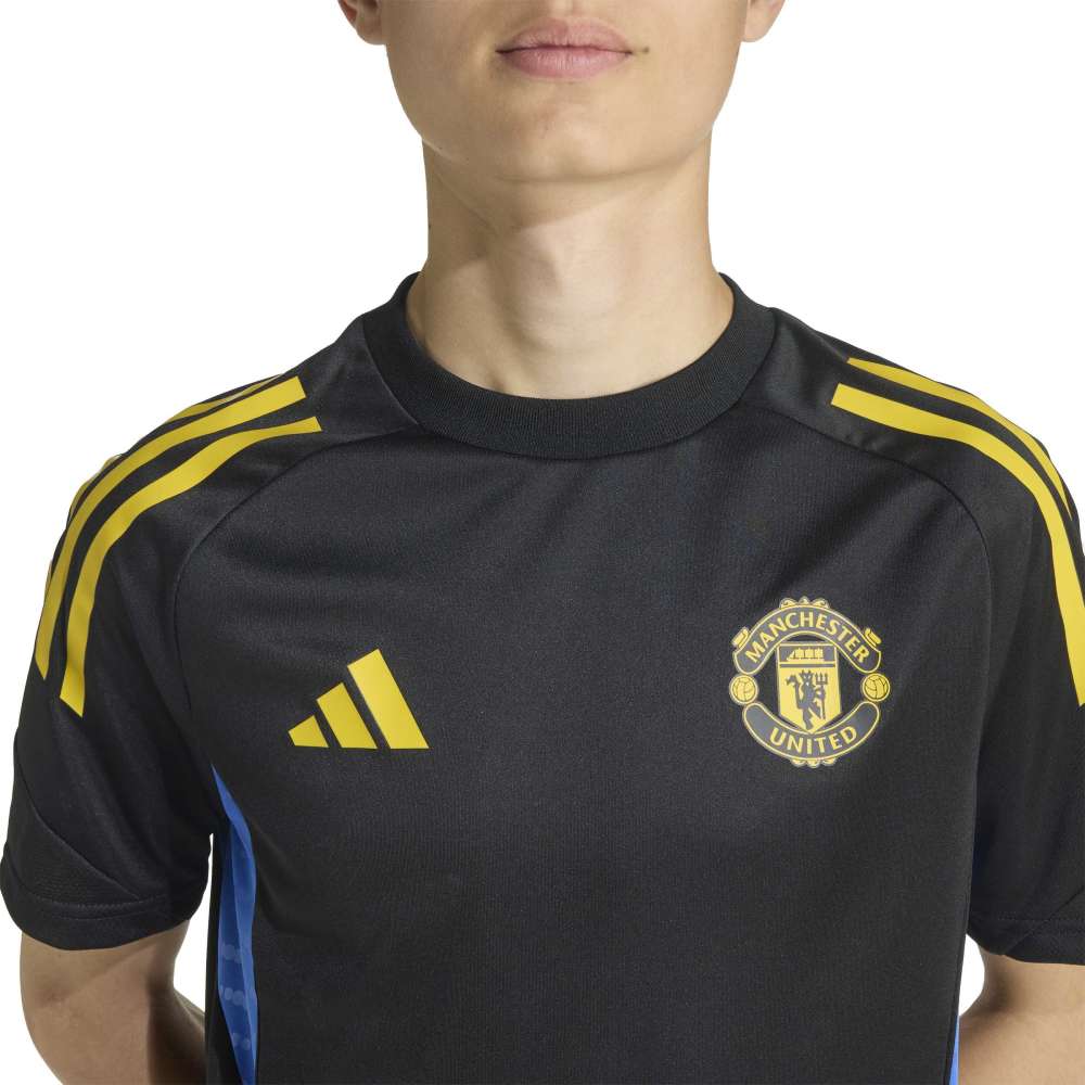 Adidas Manchester United Tiro Competition EU Treningstrøye Barn 25/26 Sort