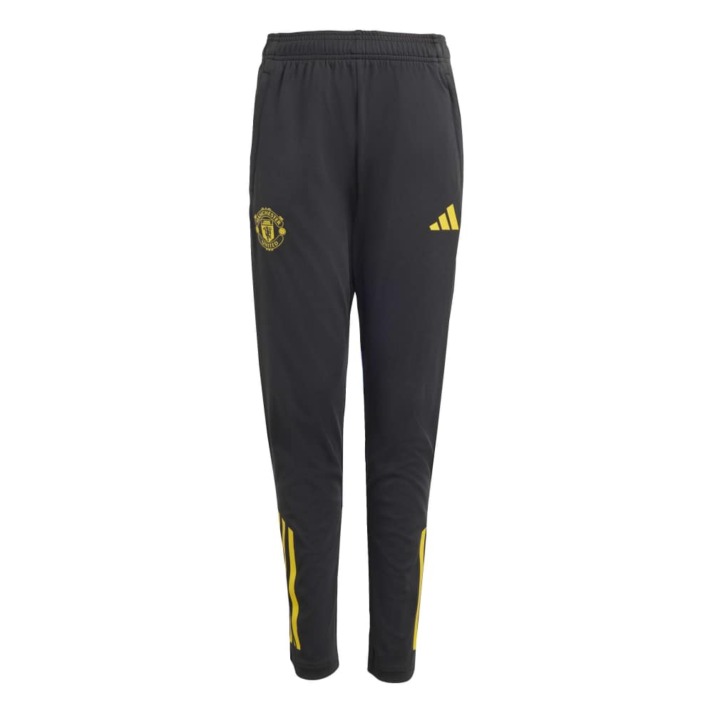 Adidas Manchester United Tiro Competition EU Treningsbukse Barn 25/26 Sort/Gul 