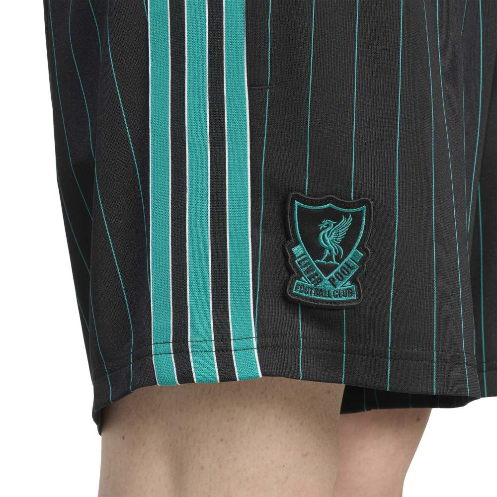 Adidas Liverpool FC Terrace Icons Shorts Sort/Grønn