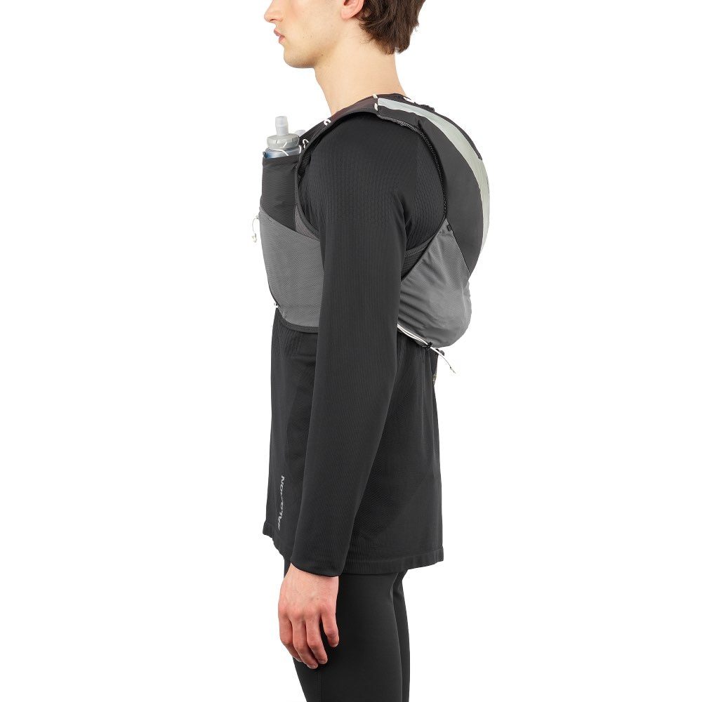 Salomon ADV Skin 5 Gradient Set Løpevest Grå/Sort