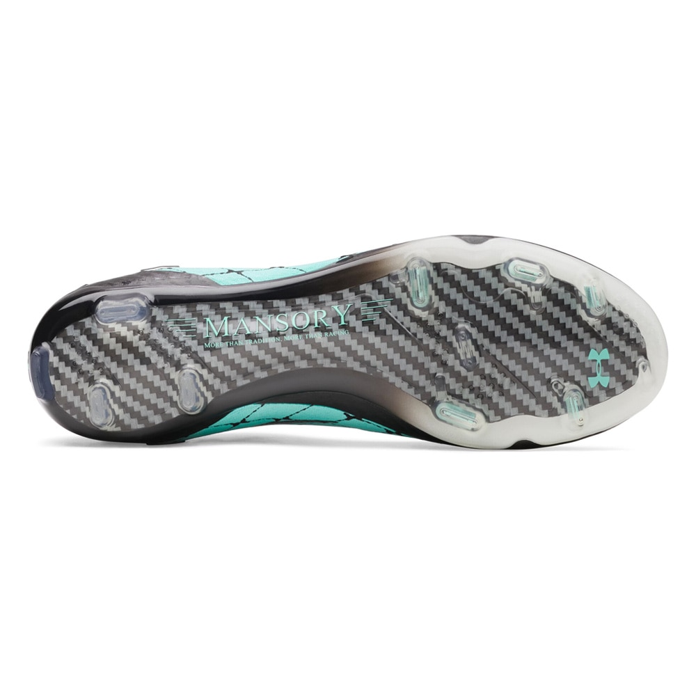Under Armour x Mansory Shadow Elite 3 FG Fotballsko Sort/Turkis