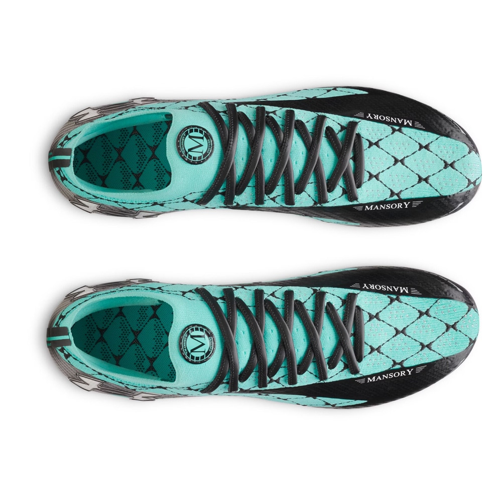 Under Armour x Mansory Shadow Elite 3 FG Fotballsko Sort/Turkis