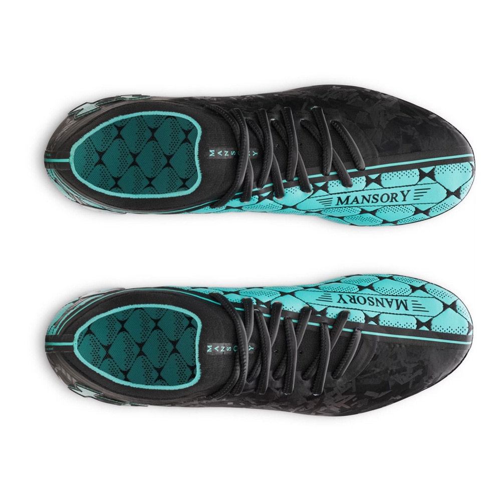 Under Armour x Mansory Magnetico Elite 5 FG Fotballsko Sort/Turkis
