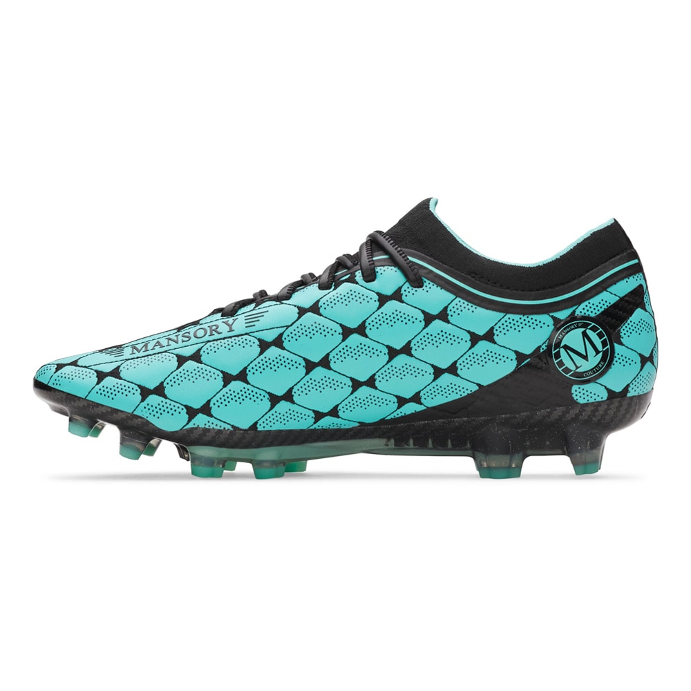 Under Armour x Mansory Magnetico Elite 5 FG Fotballsko Sort/Turkis