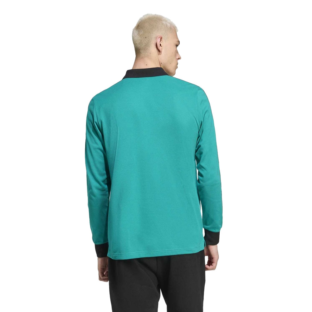 Adidas Liverpool FC Terrace Icons Langermet Polo Grønn/Sort
