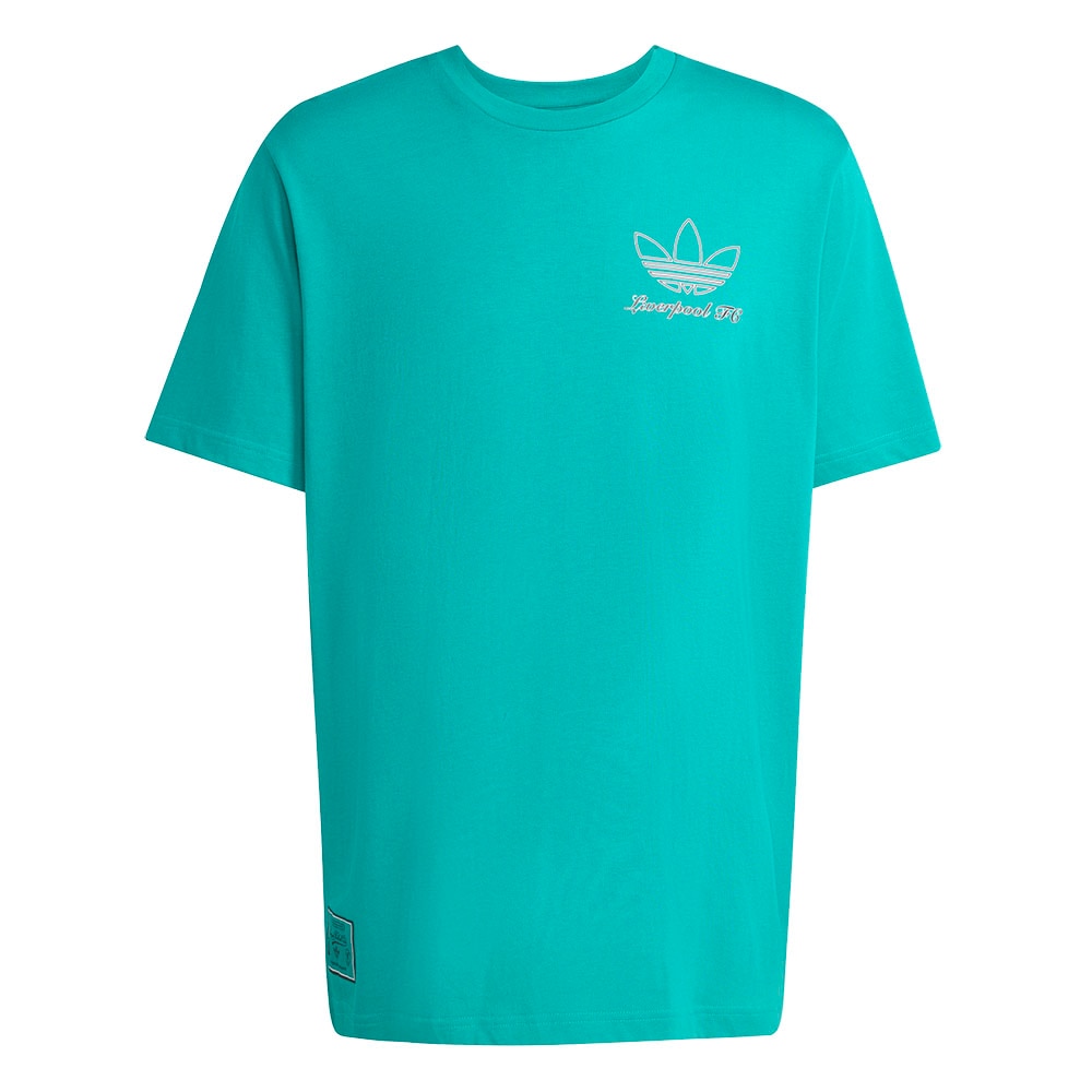 Adidas Liverpool FC Terrace Icons Graphic T-skjorte Grønn
