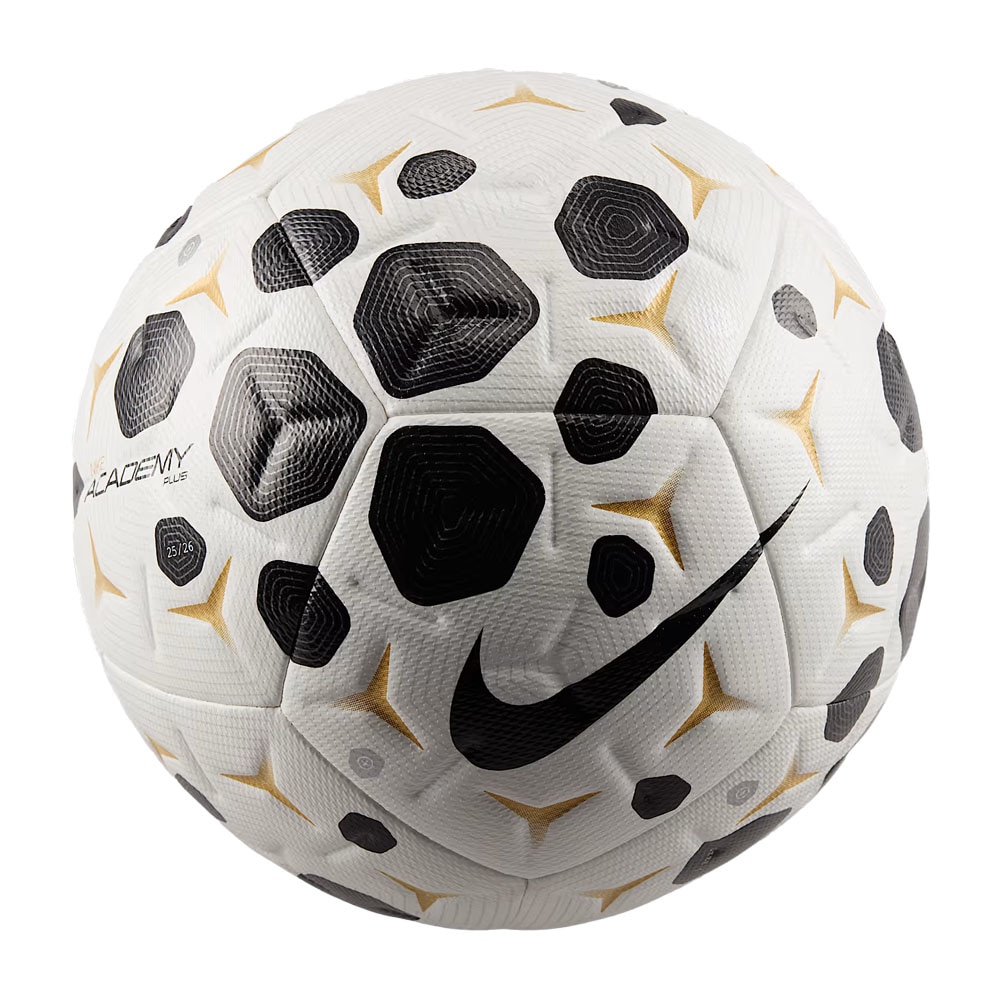 Nike Academy Plus Fotball 25/26 Hvit/Sort/Gull