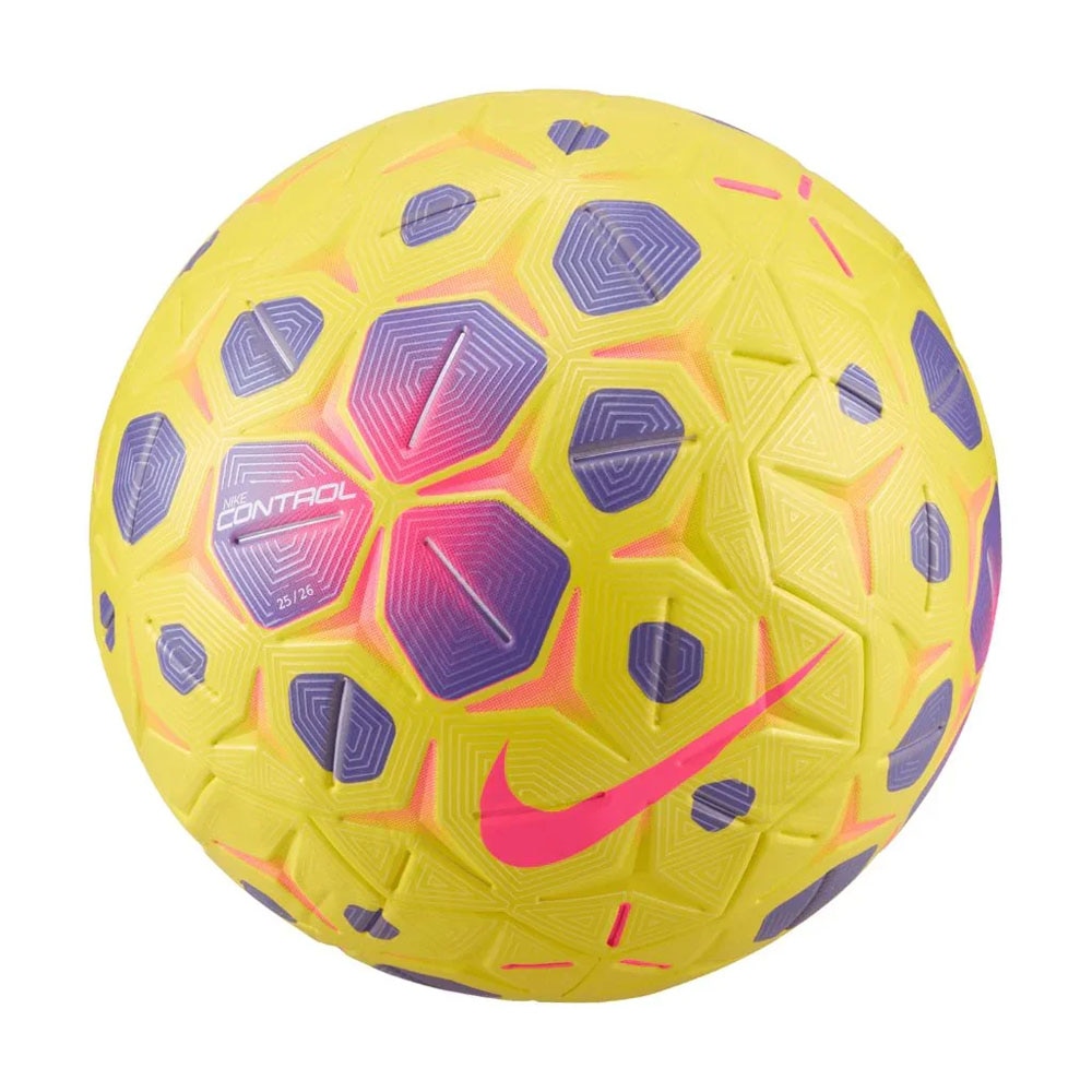Nike Control Hi-Vis Matchball 25/26 Gul/Lilla/Rosa