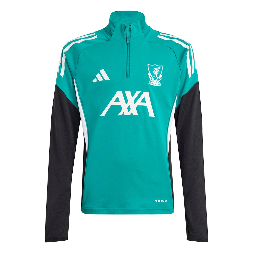 Liverpool FC Tiro Competition Treningsgenser 25/26 Barn Grønn/Sort/Hvit