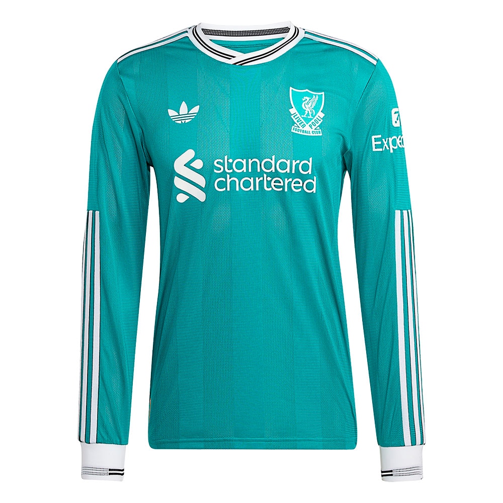 Adidas Liverpool FC Authentic Langermet Fotballdrakt 25/26 Tredje