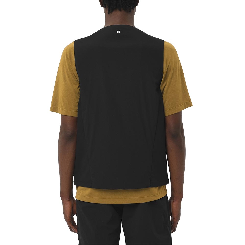Salomon Mountain Flex Hybrid Vest Herre Sort