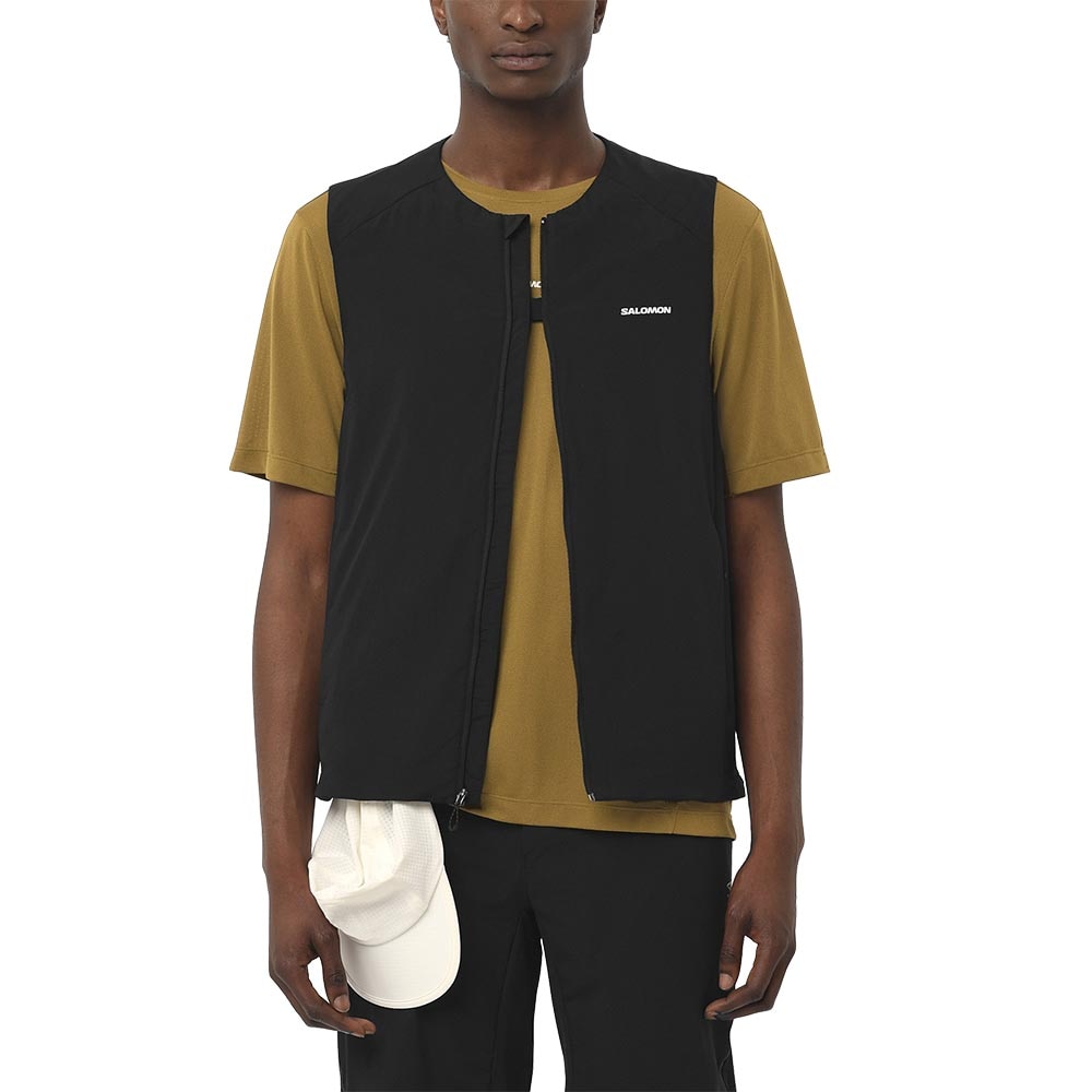 Salomon Mountain Flex Hybrid Vest Herre Sort