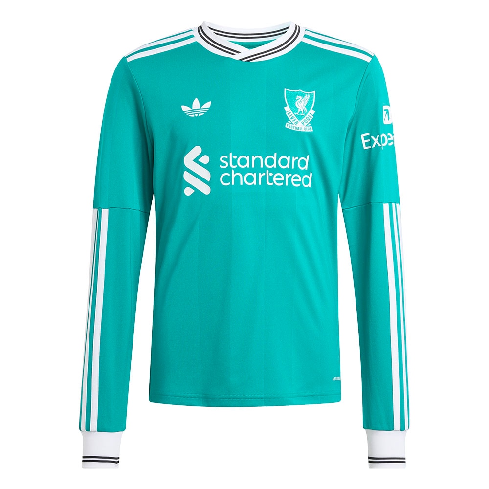Adidas Liverpool FC Langermet Fotballdrakt 25/26 Barn Tredje