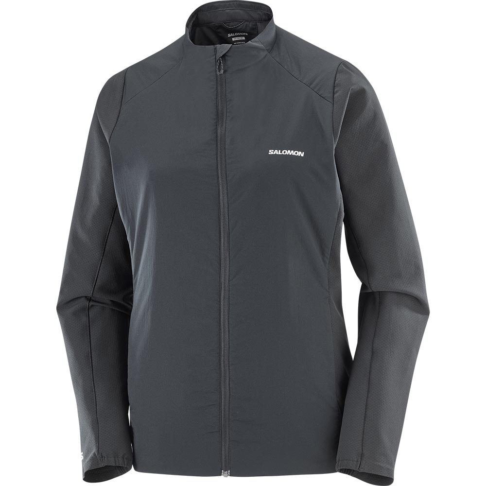 Salomon Mountain Flex Hybrid Løpejakke Dame Sort