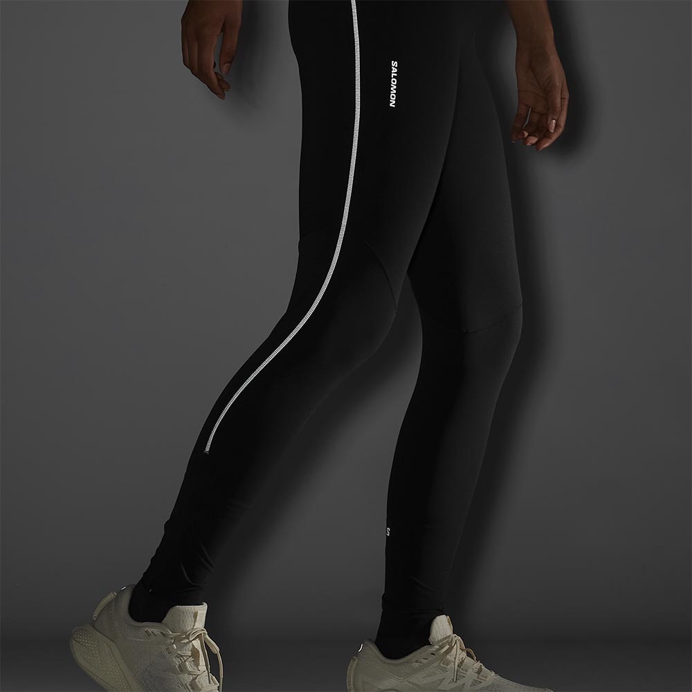 Salmon Sense Aero Stow Tights Dame Sort
