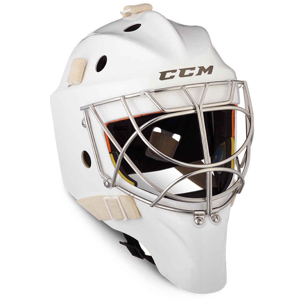 Ccm AXIS PRO Keepermaske Hockey Non-Certified Cat Eye Hvit