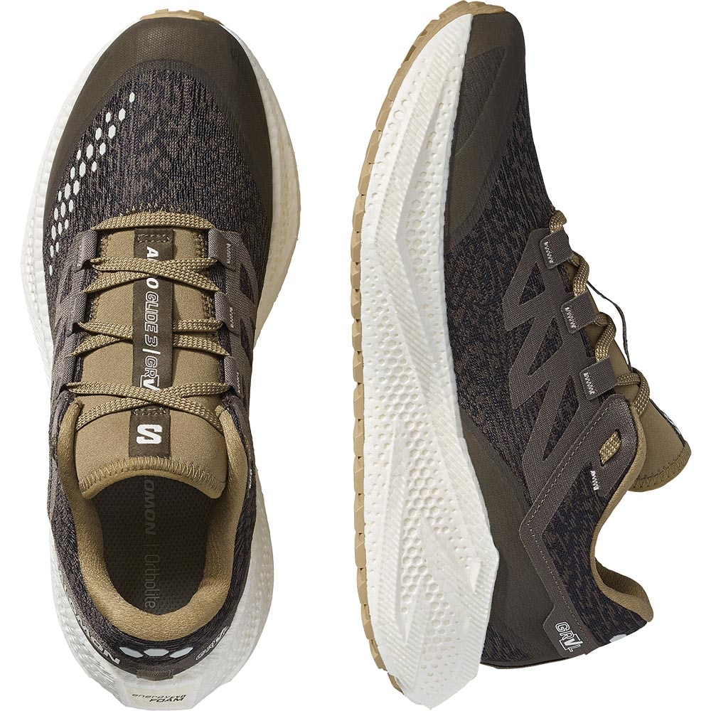 Salomon Aero Glide 3 GRVL Joggesko Herre Brun