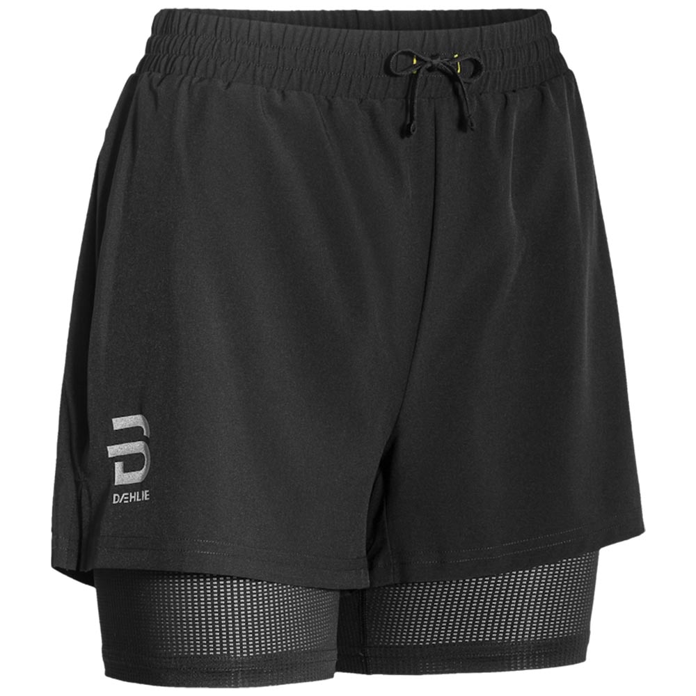 Dæhlie Shorts Run 2in1 Dame Sort