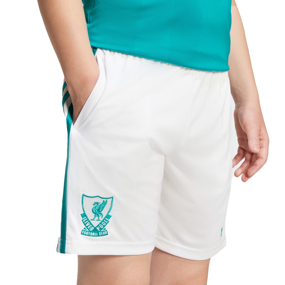 Adidas Liverpool FC Fotballshorts 25/26 Barn Tredje