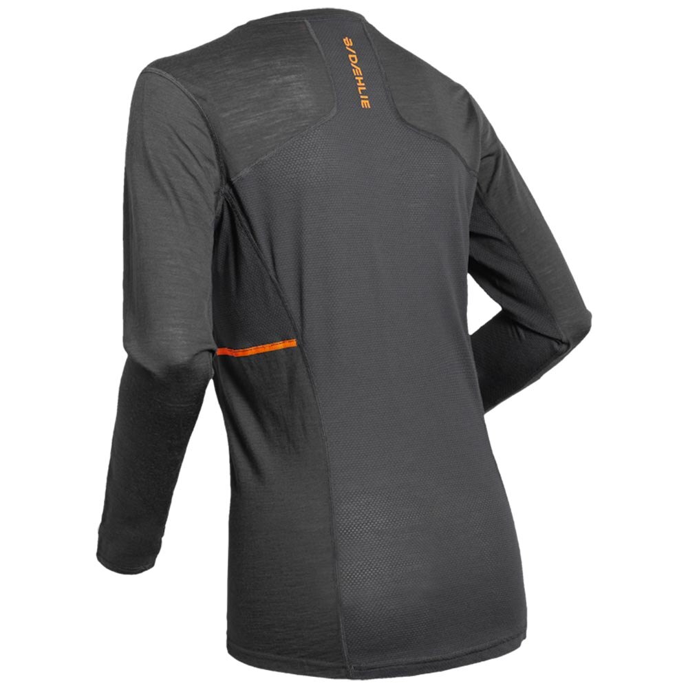 Dæhlie Performance Wool Langermet Trøye Dame Grå/Oransje