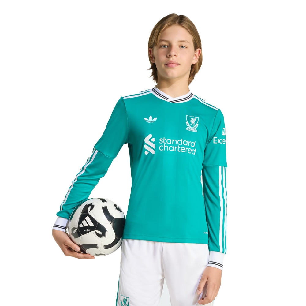 Adidas Liverpool FC Langermet Fotballdrakt 25/26 Barn Tredje