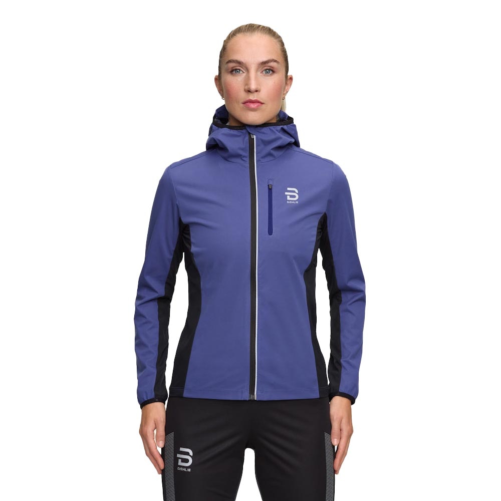 Dæhlie Winter Run Protect Løpejakke Dame Lilla/Sort