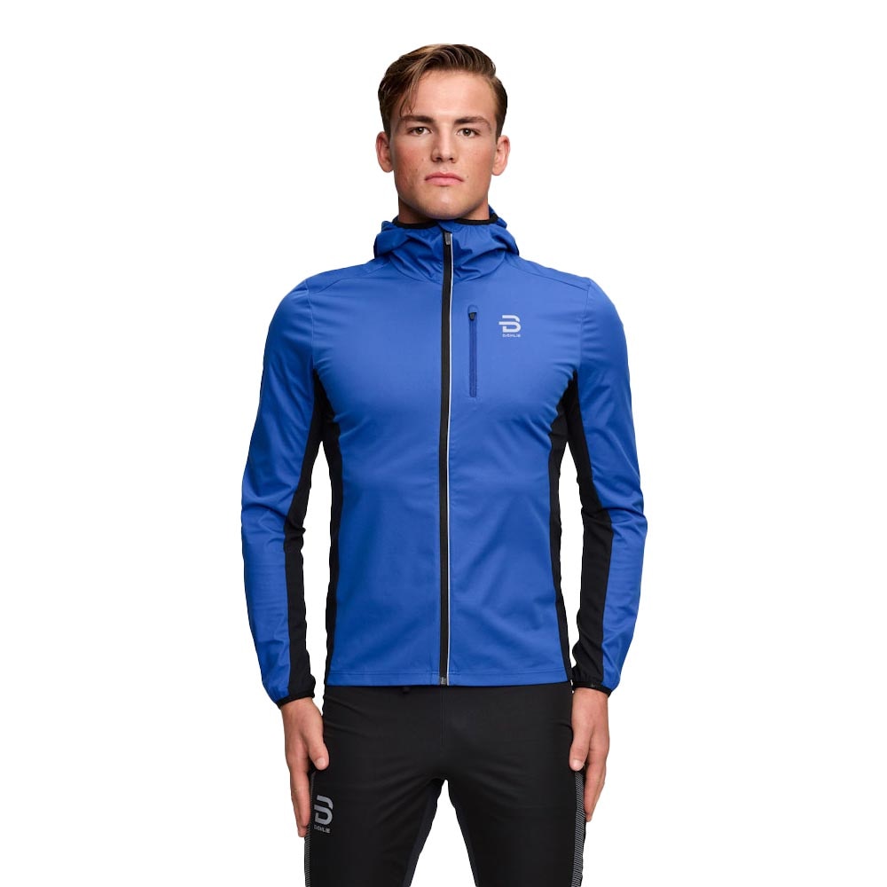 Dæhlie Winter Run Protect Løpejakke Herre Blå/Sort