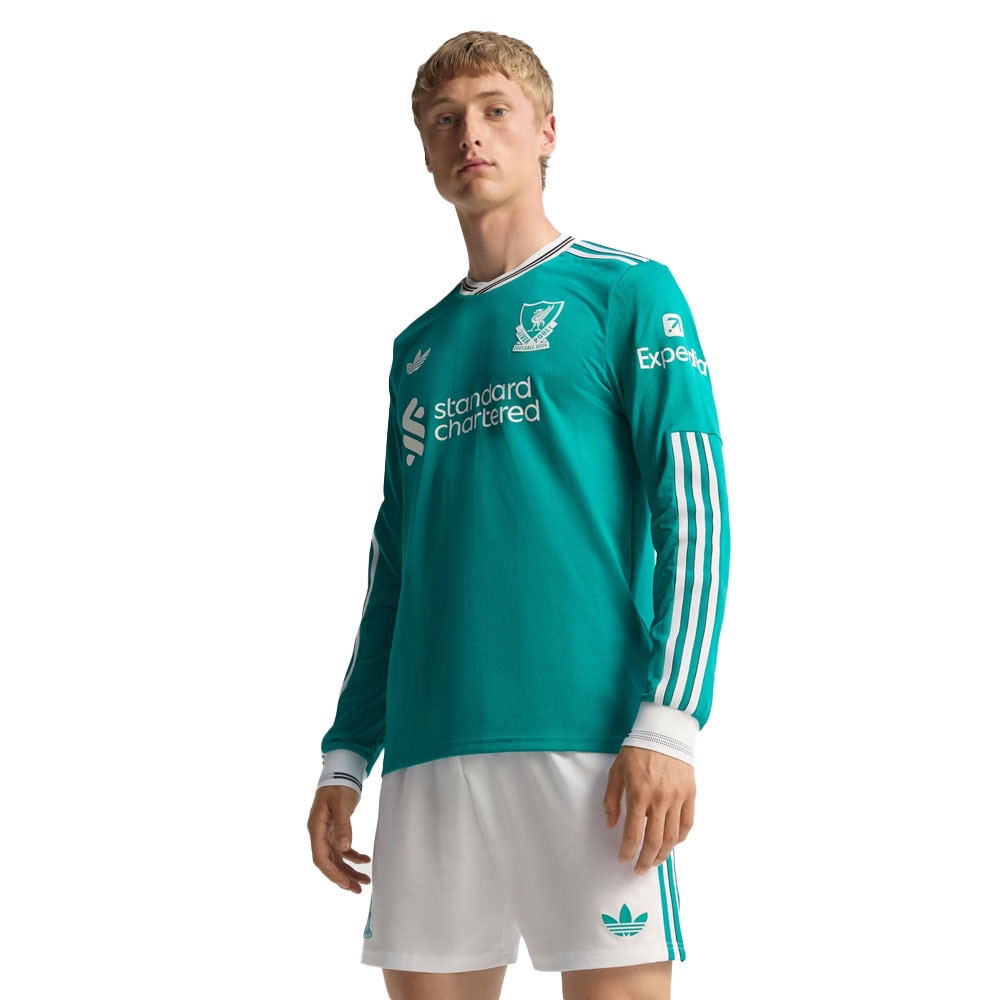 Adidas Liverpool FC Authentic Langermet Fotballdrakt 25/26 Tredje