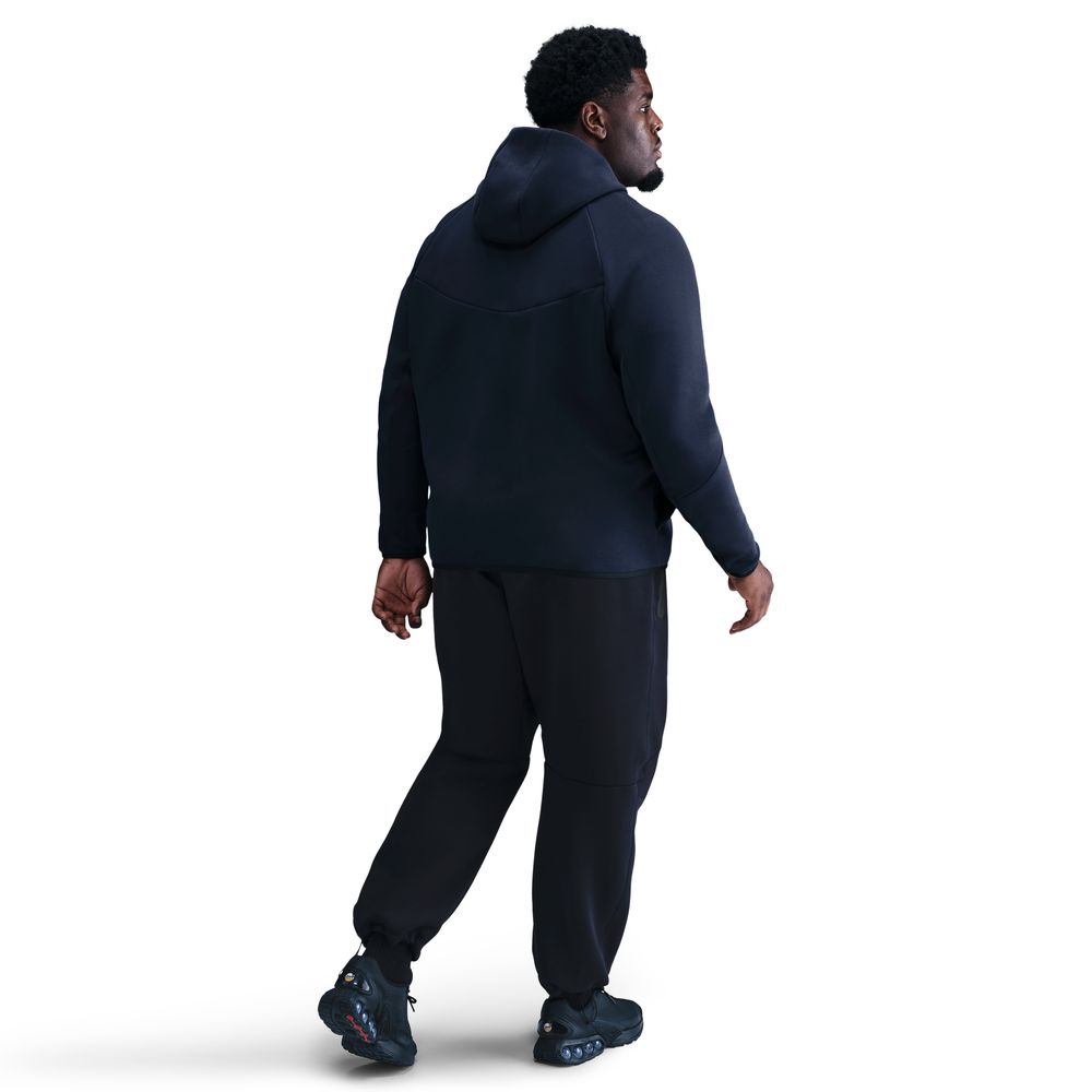 Nike NSW Tech Fleece Full-Zip Windrunner Hettegenser Marineblå