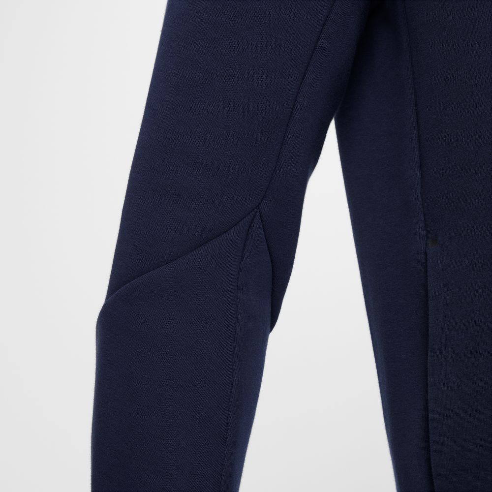 Nike NSW Tech Fleece Full-Zip Windrunner Hettegenser Marineblå
