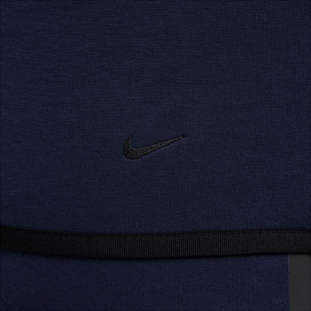 Nike NSW Tech Fleece Full-Zip Windrunner Hettegenser Marineblå