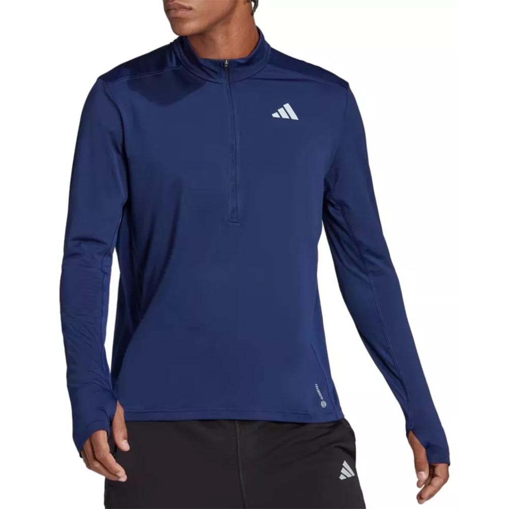 Adidas Own The Run Half-Zip Løpetrøye Herre Mørk Blå