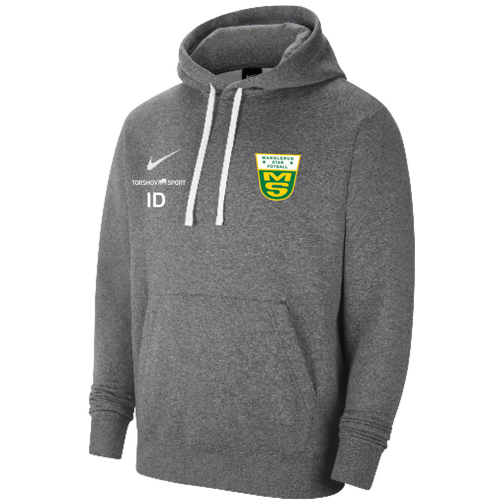 Nike Manglerud Star Fotball Hettegenser Kullgrå