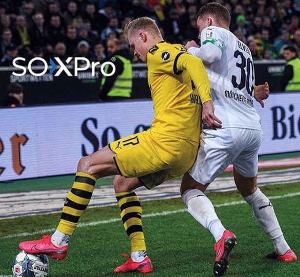 SOXpro Grip Fotballstrømper Hvit