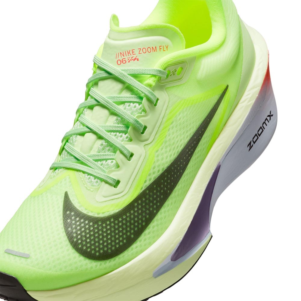 Nike Zoom Fly 6 Joggesko Dame Volt/Sort/Rød