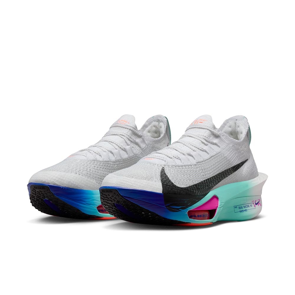 Nike Alphafly Next% 3 Joggesko Dame Hvit/Blå/Turkis