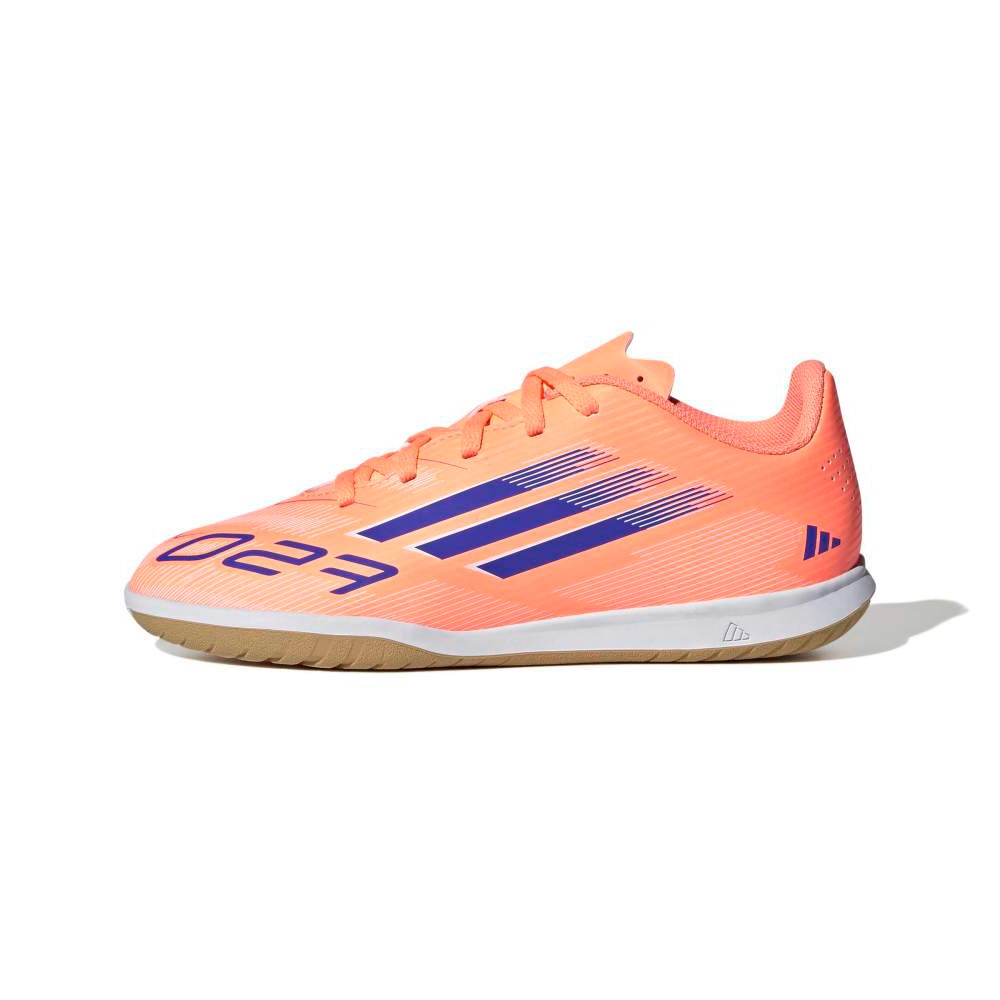 Adidas F50 Club IN Futsal Innendørs Fotballsko Barn Coral Blaze
