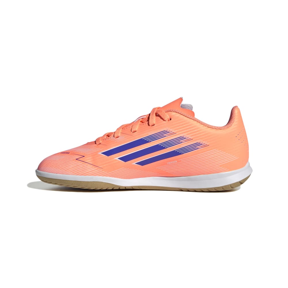 Adidas F50 Club IN Futsal Innendørs Fotballsko Barn Coral Blaze