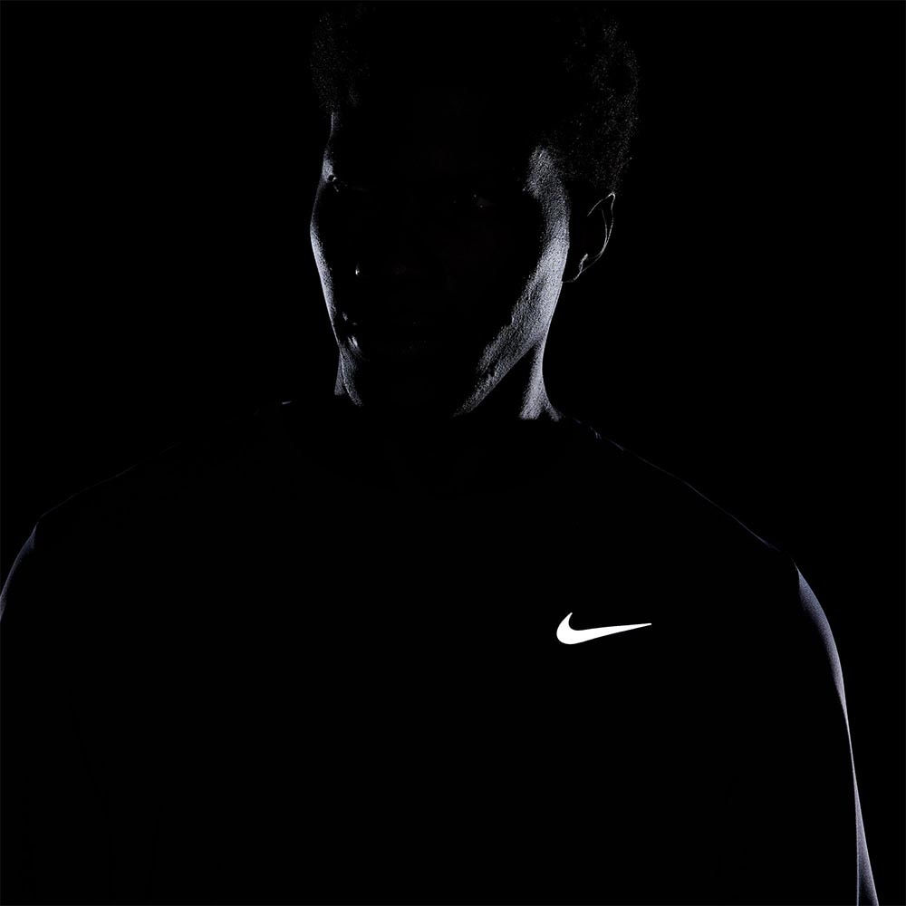 Nike Dri-Fit Miler UV Langermet Trøye Herre Blå