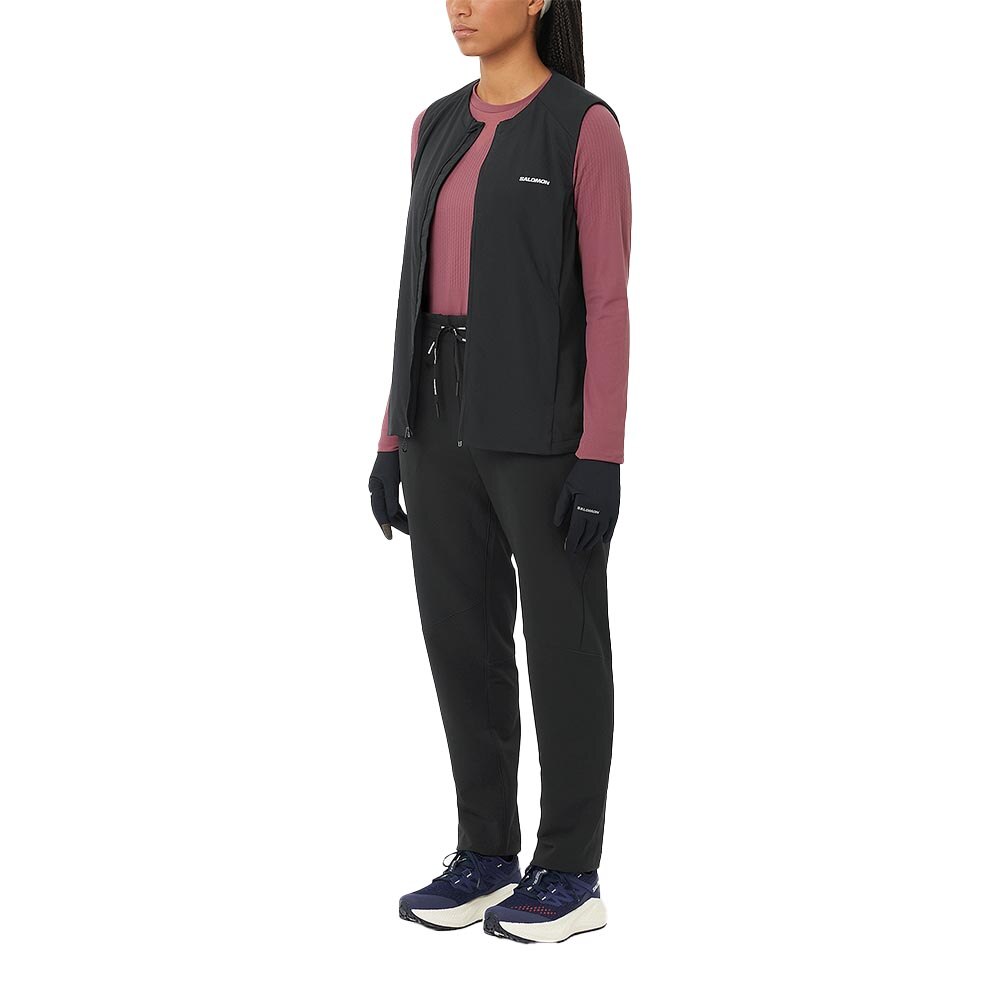 Salomon Mountain Flex Hybrid Vest Dame Sort