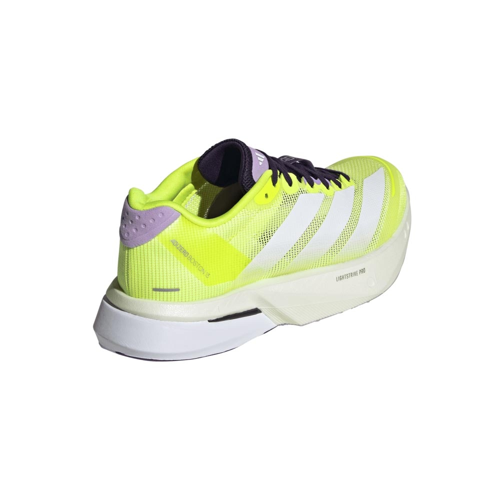Adidas Adizero Boston 13 Joggesko Dame Gul/Hvit/Lilla