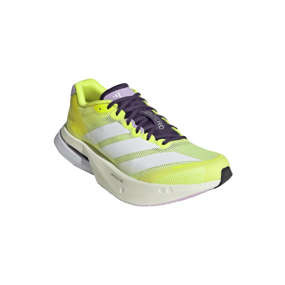 Adidas Adizero Boston 13 Joggesko Dame Gul/Hvit/Lilla