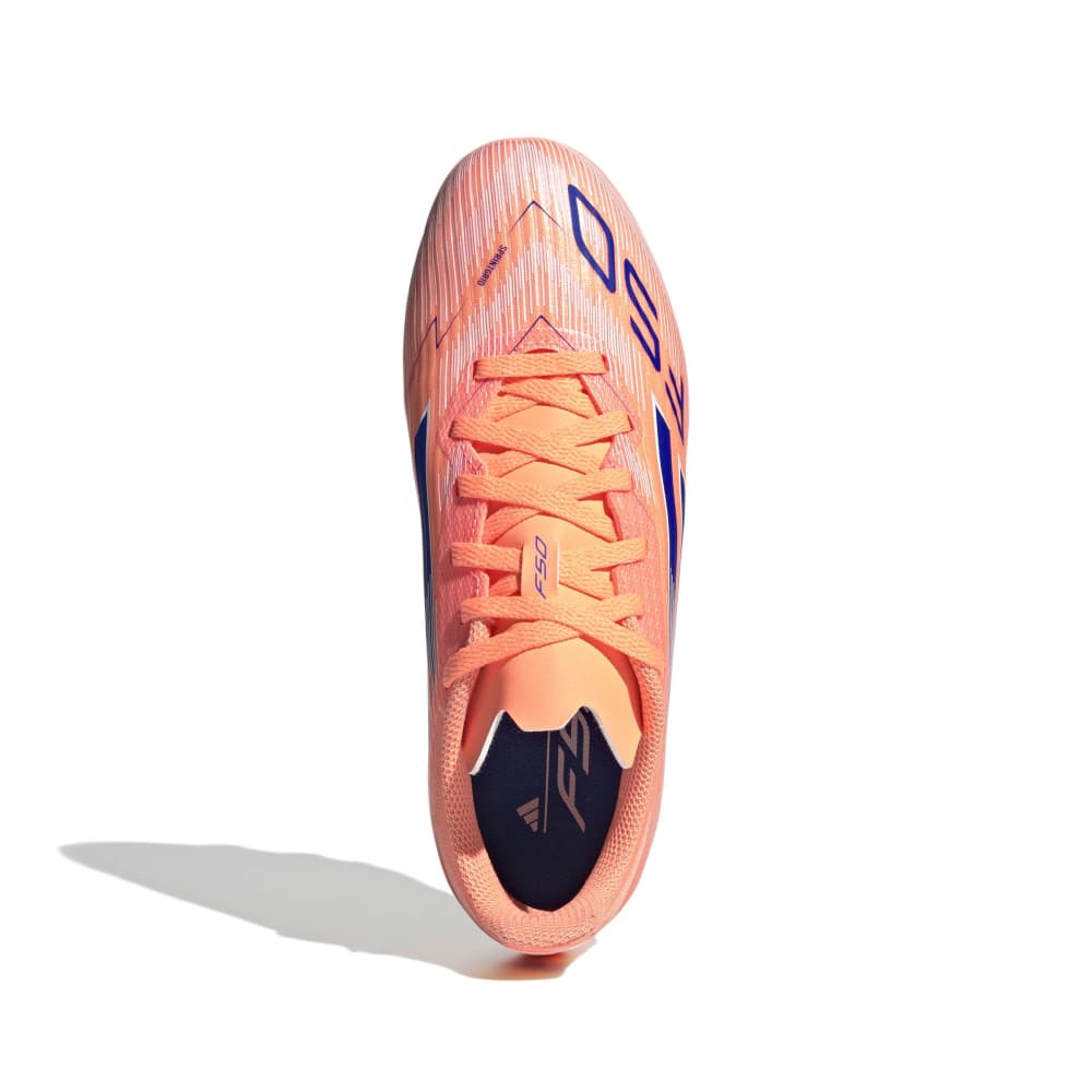 Adidas F50 League MG Fotballsko Barn Coral Blaze