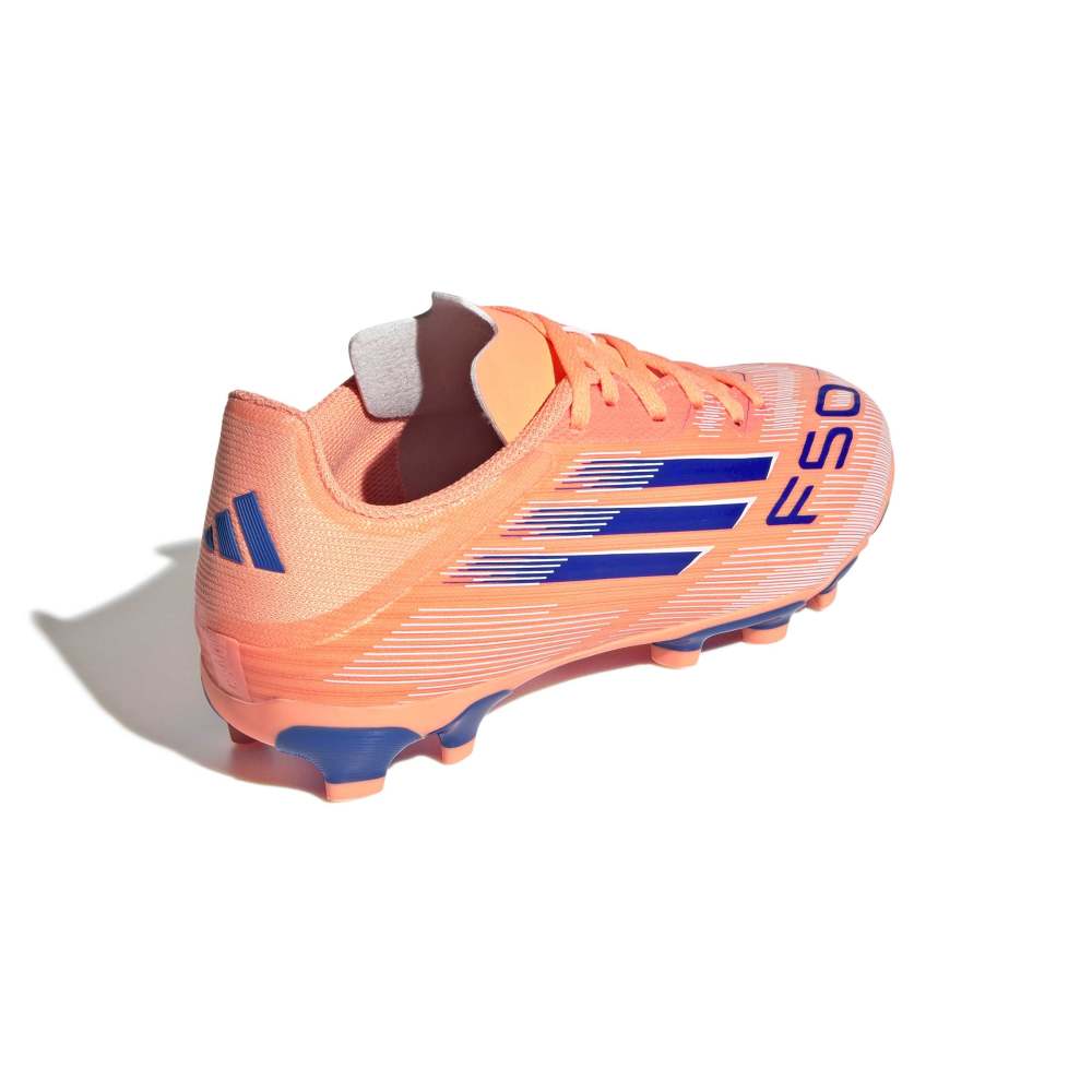 Adidas F50 League MG Fotballsko Barn Coral Blaze