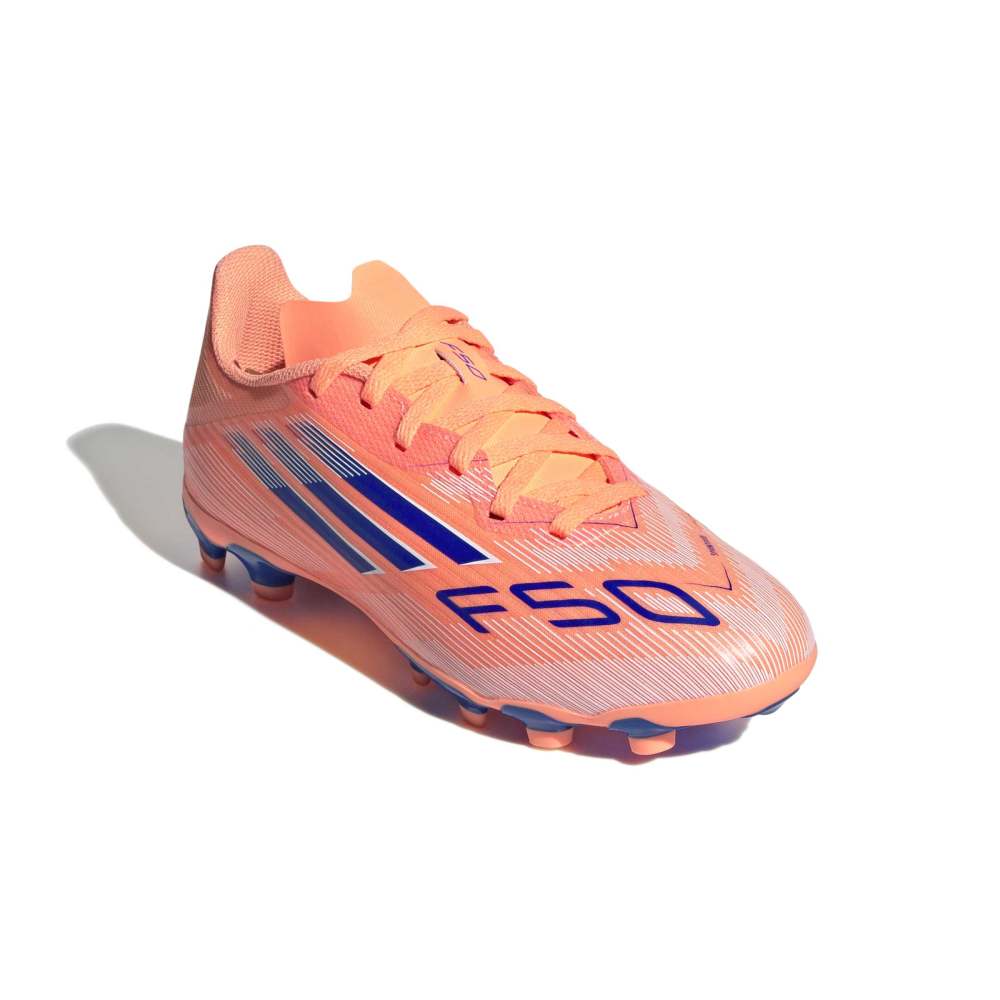 Adidas F50 League MG Fotballsko Barn Coral Blaze