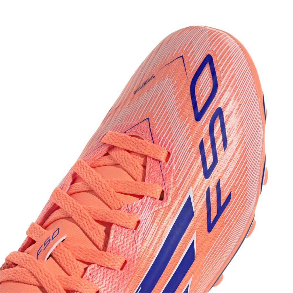 Adidas F50 League MG Fotballsko Barn Coral Blaze
