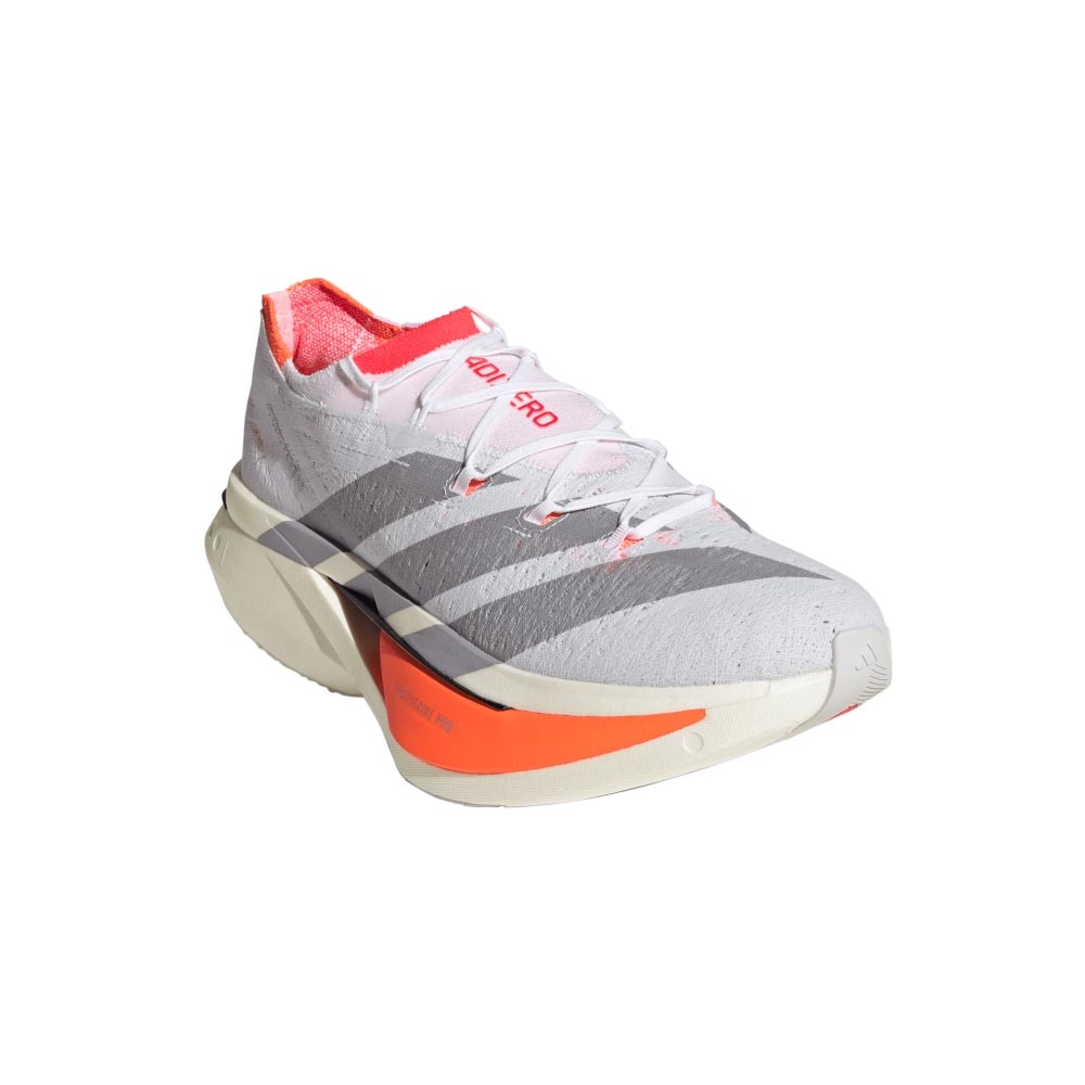 Adidas Adizero Prime X 3 Strung Joggesko Hvit/Oransje/Grå