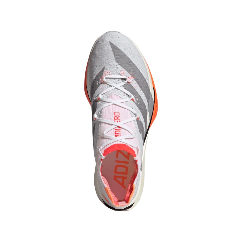 Adidas Adizero Prime X 3 Strung Joggesko Hvit/Oransje/Grå