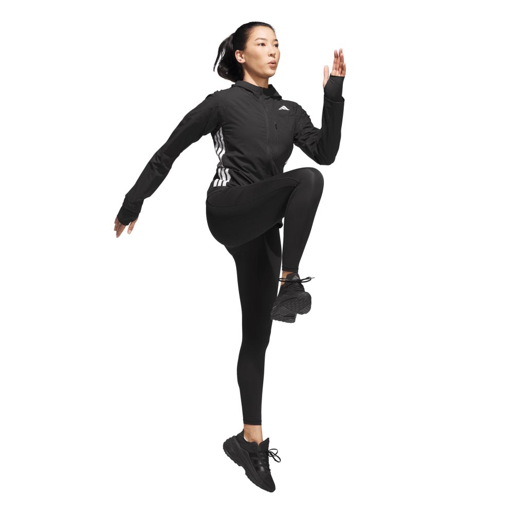 Adidas Adizero Running Løpejakke Dame Sort/Hvit